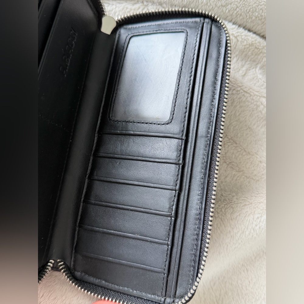 Black leather wallet Antonio Biacci - Picture 11 of 11